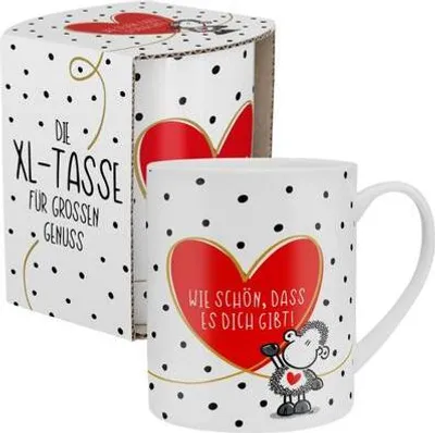 Produktbild von XL-Tasse "Wie schön, dass es Dich gibt"