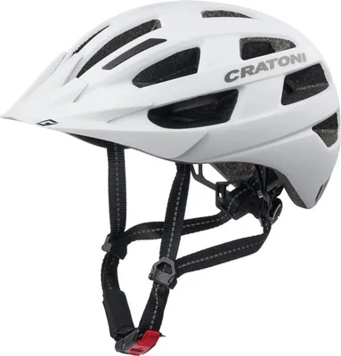 Produktbild von Cratoni Fahrradhelm Velo-X (City) weiß matt, Gr. S/M (52-57cm)