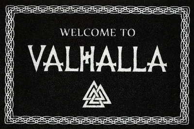 Produktbild von Welcome to Valhalla Fußmatte
