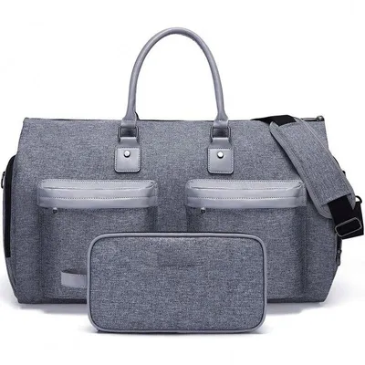 Produktbild von Black Forest Reisetasche, faltbar, 51x20x33 cm, mit Kosmetiktasche