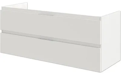 Produktbild von pelipal Waschtischunterschrank xpressline 4035 BxHxT 116 x 48,2 x 43,5 cm Frontfarbe weiß mit Griffmulde