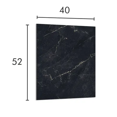 Imagen del producto de TABLA DE CORTE DE VIDRIO, 40x52 cm, estilo mármol