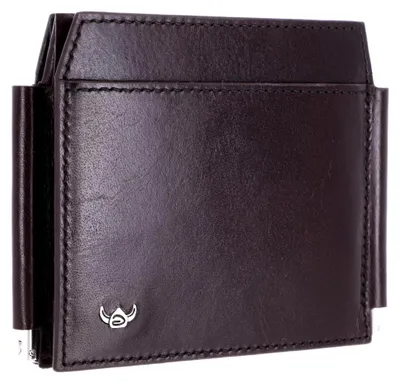Produktbild von Leder Geldklammer Kartenhalter Colorado RFID Protect Clip-Scheintasche 1923 Bordeaux weinrot