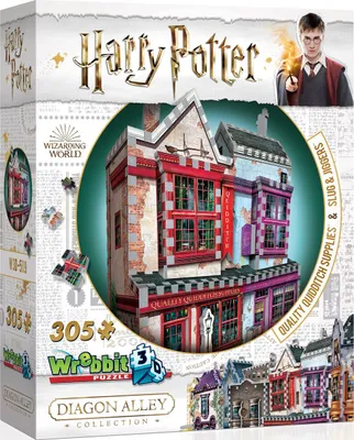 Zdjęcie produktu dla Qualitäts Quidditch Shop & Apotheke - Harry Potter / Wysokiej jakości artykuły do quidditcha. Puzzle 305 Teile