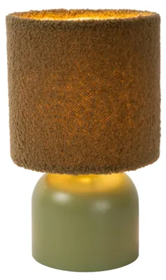 Productafbeelding van Tafellamp - Ø 16 cm - 1xE14 - Groen