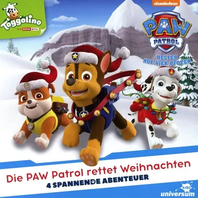 Produktbild von Die PAW Patrol rettet Weihnachten (CD)
