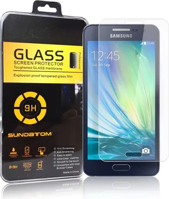 Zdjęcie produktu dla Folia ochronna na ekran folia szklana szkło pancerne ochrona ekranu Samsung Galaxy A3