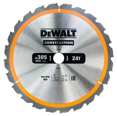 Produktbild von DeWalt Kreissägeblatt stat. 305/30 mm 24WZ