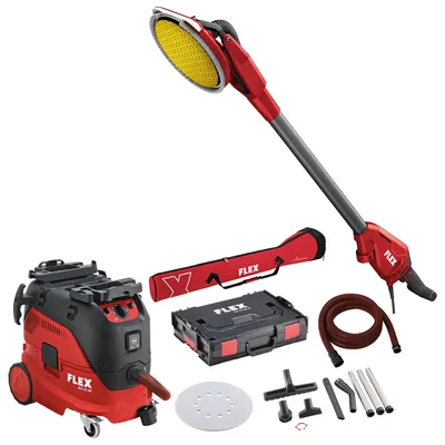Produktbild von Flex Giraffe GE 6 R-EC + Sicherheitssauger VCE 33 M AC Set + Schleifpapier (30l)