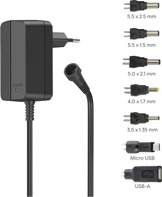 Immagine prodotto di Hama 00223613 Alimentatore 12 W Nero
