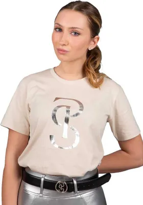 Produktbild von Ps Of Sweden Finch Baumwolle Kurzarm-t-shirt Beige XS Herren Beige XS
