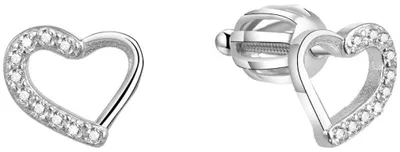 Produktbild von Silver heart earrings AGUP1423S