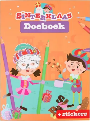Productafbeelding van Sinterklaas doeboek - Knutselboek - 5 december - Boek - Activiteitenboek