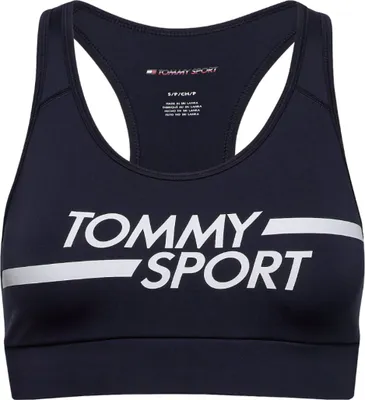Produktbild von Tommy Hilfiger Damen Mid Support BH Logo Sport XS