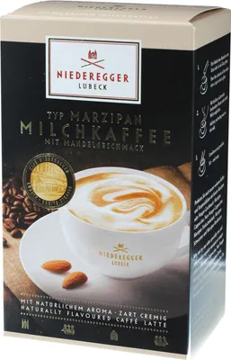 Obrázok produktu pre Niederegger - Marcipánová mliečna káva - 10 kusov 200g