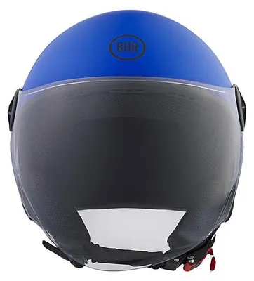 Immagine prodotto di BHR 832 MINIMAL, Casco Moto Demi-Jet Omologato ECE 22.06 Leggero e Compatto, Ideale per Città e Sottosella, Blu , L