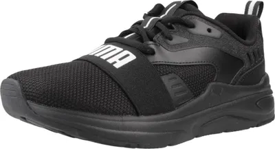 Produktbild von PUMA SOFTRIDE Wired 2  JR Kinder Sneaker Sportschuhe Unisex 40150501 Black-White, Schuhgröße:39 EU