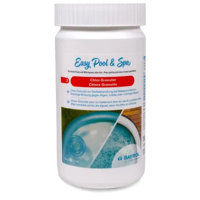 Produktbild von BAYROL Easy Pool & Spa Chlor-Granulat 1,0 kg