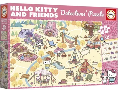 Immagine prodotto di Educa Hello Kitty Friends Puzzle Detective 150 pezzi Bambini Taglia unica