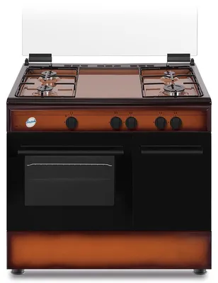 Immagine prodotto di Cucina Ducati SD490GB 90x60 Cm 4 Fuochi A Gas Forno A Gas Marrone Sfumato