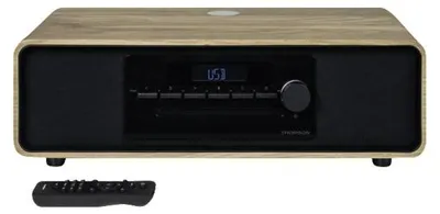 Immagine prodotto di Thomson MIC300IDABBT set Hifi Microsistema audio per la casa 60 W Nero, Legno