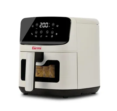 Produktbild von Girmi Heißluftfritteuse FG27 Ecofrit Lite, 4,2 l, 8 Programme