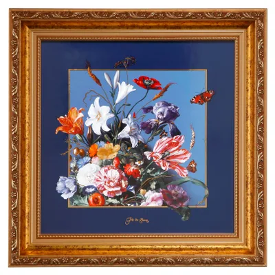 Productafbeelding van Goebel Artis Orbis, wanddecoratie van Jan Davidsz de Heem, zomerbloemen