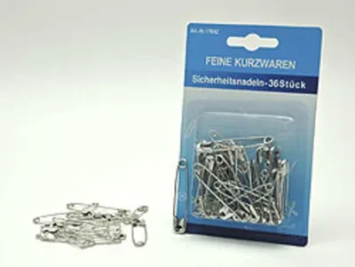 Obrázek produktu pro 36 zavíracích špendlíků různých velikostí, 20 - 45 mm