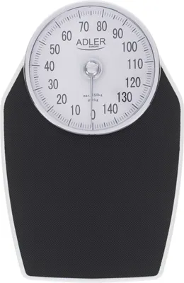 Produktbild von Adler AD 8177 Mechanische Personenwaage bis 150 kg schwarz / weiß