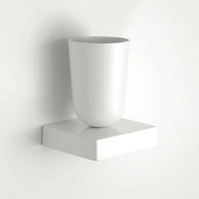 Obrázok produktu pre pba 01 Držiak na poháre 120x120x130 mm s nylonovým pohárom,
