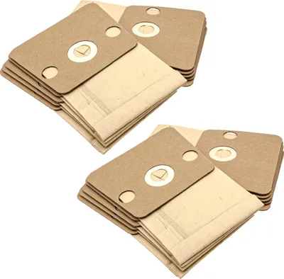 Produktbild von vhbw 20x Staubbeutel kompatibel mit Rowenta Soam RO 1221, RO 123311 Staubsauger - 22,5cm x 16,5cm Sandfarben