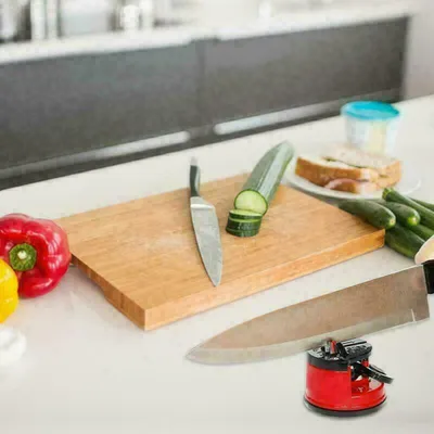Obrázok produktu pre Prísavný pohár na ostrenie nožov Kuchynský ocieľací nôž Whetstone