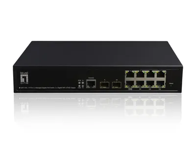 Produktbild von LevelOne GEP-1061, Managed, L2, Gigabit Ethernet (10/100/1000), Power over Ethernet (PoE), Rack-Einbau
