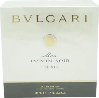 Obrázek produktu pro BVLGARI Mon Jasmin Noir L'elixir, Ženy, 50 ml, Lilie z údolí, Jasmín, Dřevo, Musky Nougatine