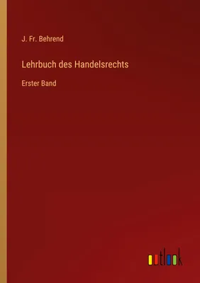 Produktbild von Lehrbuch des Handelsrechts