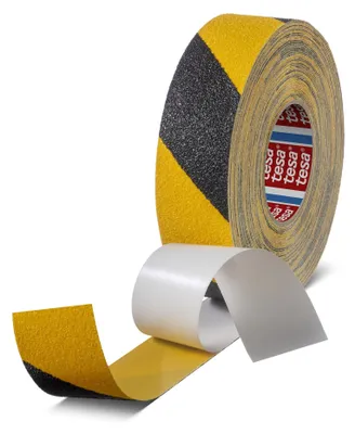 Imagen del producto de tesa ANTI-RUTSCH 60954-00000-02 Cinta antideslizante ® Negra/Amarilla (L x A) 18 m x 50 mm, 1 unidad (60954-00000-02)