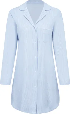 Produktbild von Vivance Dreams Nachthemd blau-weiß Größe 40/42