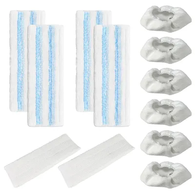 Mikrofasertuch-Set, 12-teilig, für Kärcher SC1-SC5