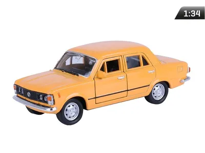 Zdjęcie produktu dla Model 1:34, PRL FIAT 125p, pomarańczowy (A884F125P)