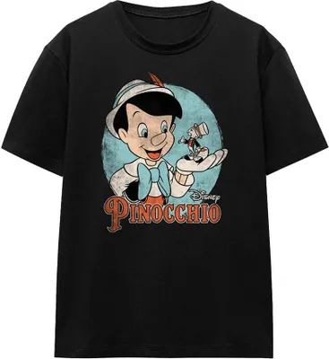 Produktbild von Pinocchio - T-Shirt für Herren/Damen Uni TV19253 (XL) (Schwarz)