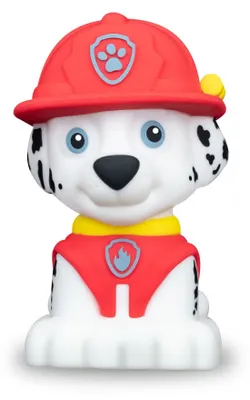 Produktbild von MEGALight Dr. Kunde PAW PATROL MARSHALL, Umgebungsbeleuchtung, Schwarz, Rot, Weiß, Silikon, Warmweiß, LED, 1,5 W