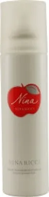 A product shot of a Nina Ricci deodorant spray.