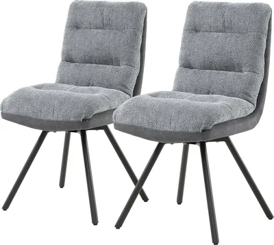 Produktbild von home24 Polsterstuhl - 2er-Set