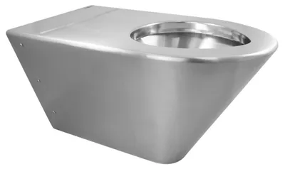 Produktbild von Nofer WC-Schüssel wandhängend 370x340x700, Edelstahl matt