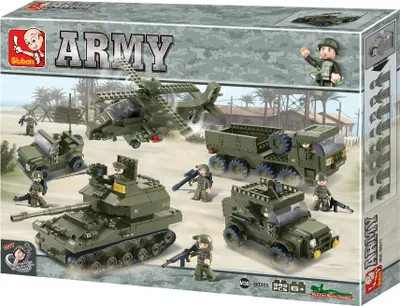 Immagine prodotto di Sluban M38-B0311 - Set di costruzione: Esercito, Forze terrestri