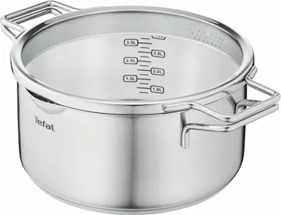 Obrázok produktu pre Tefal H85246, Nerezová oceľ, Nerezová oceľ, Nerezová oceľ, Sklo, 250 °C, Keramický, Plyn, Halogén, Indukčná, Uzavretá doska