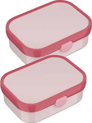 Produktbild von Mepal CAMPUS Brotdose mit Gabel cool pink 2er Set (2025)