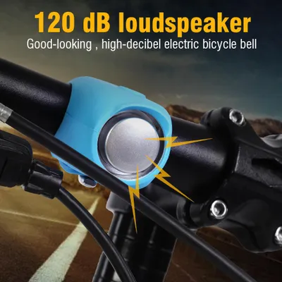 Produktbild von Alomejor Fahrrad Ring Bell Radfahren Horn Bell Mountainbike E-Bells Fahrrad Lenker Ring Bell Zubeh?r(Blau)