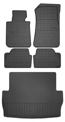 Immagine prodotto di Tappetini gomma SolidPRO + baule DryZone per BMW 1 F20 2011-2019 5 pezzi