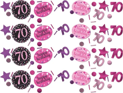 Immagine prodotto di Coriandoli metallici 34g rosa scintillante #70